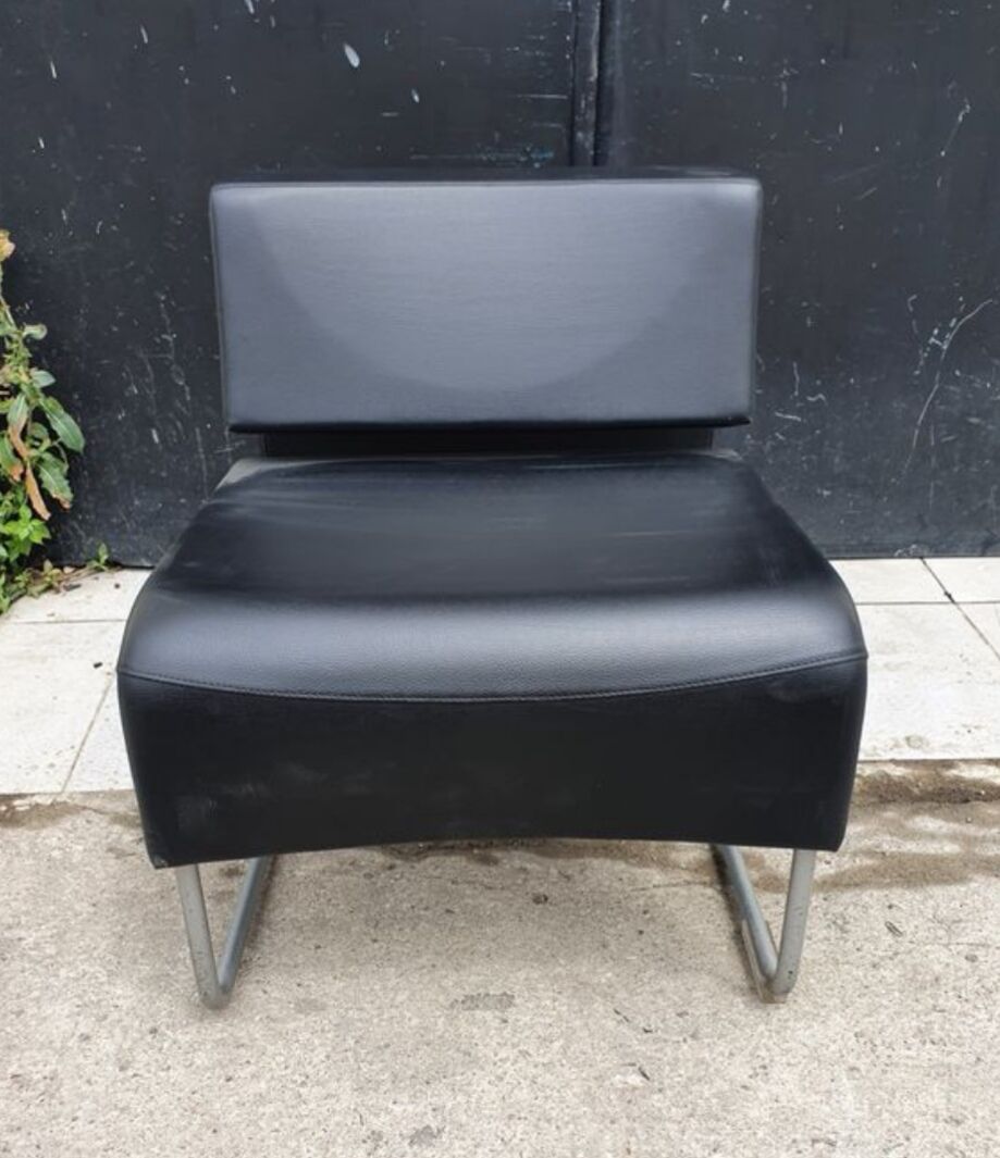 Calf leather designer heater