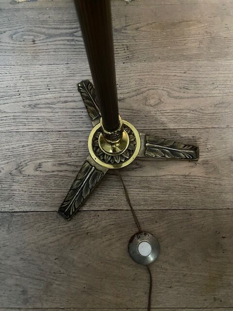 Brass floor lamp 50s/60s