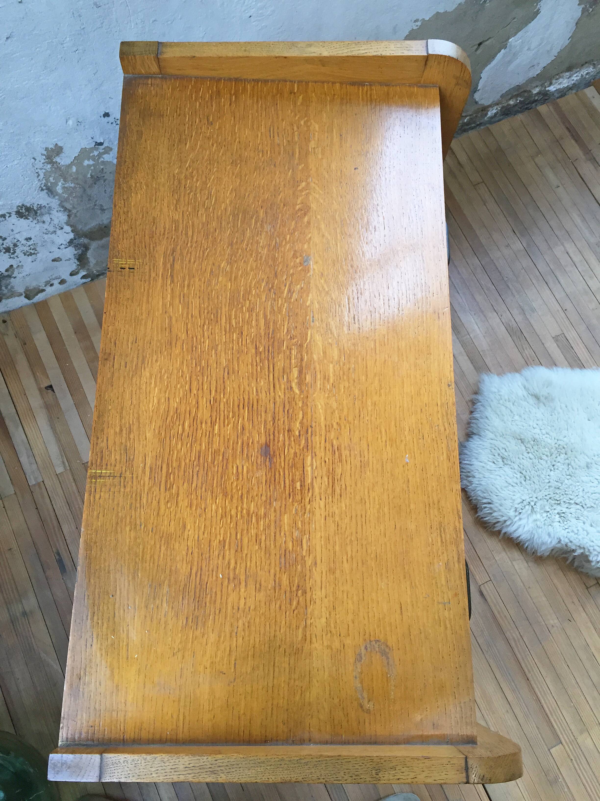 Commode vintage en rotin