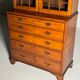 Bureau bibliothèque anglais vers 1800