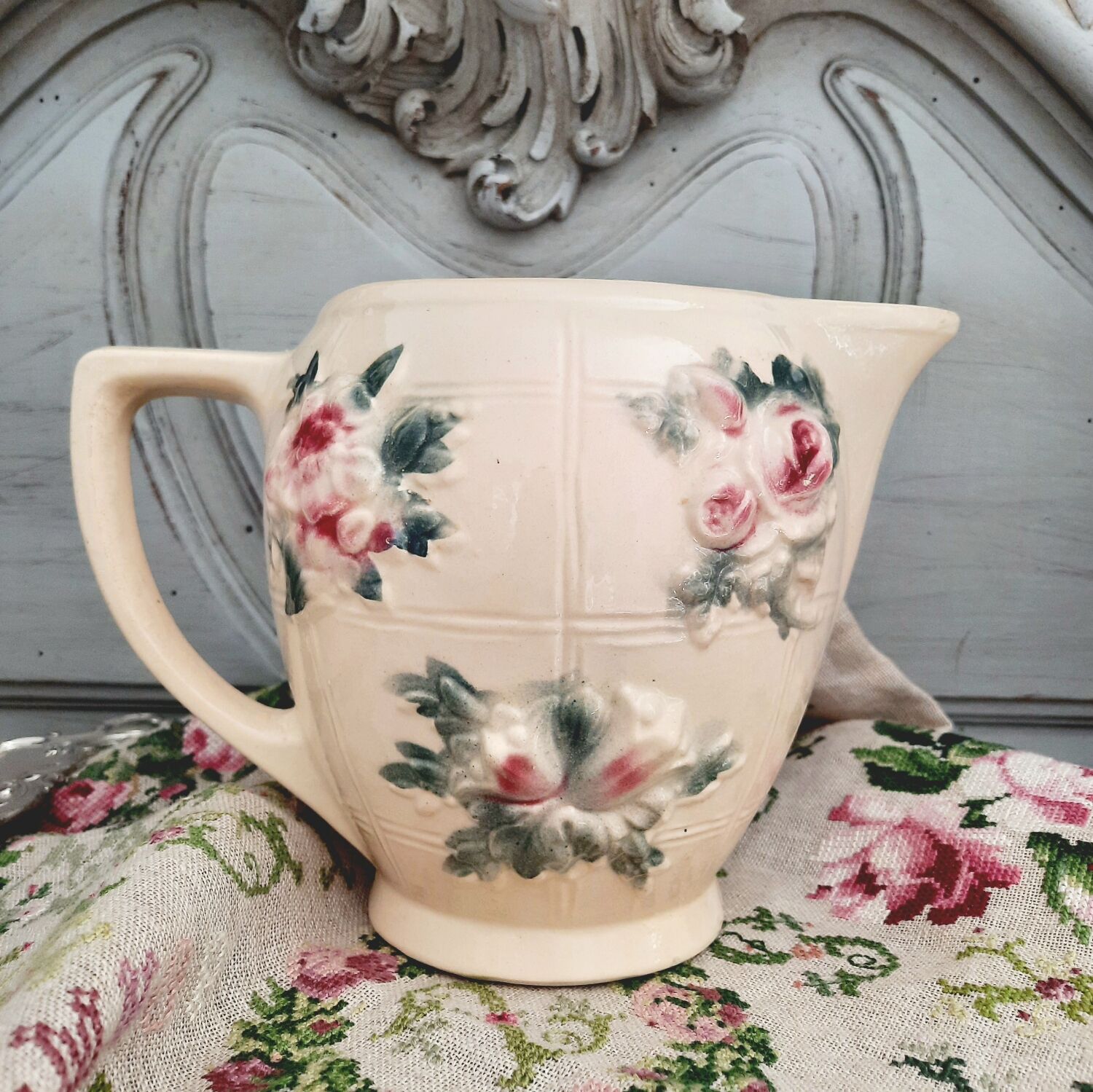 Old Digoin slip pitcher