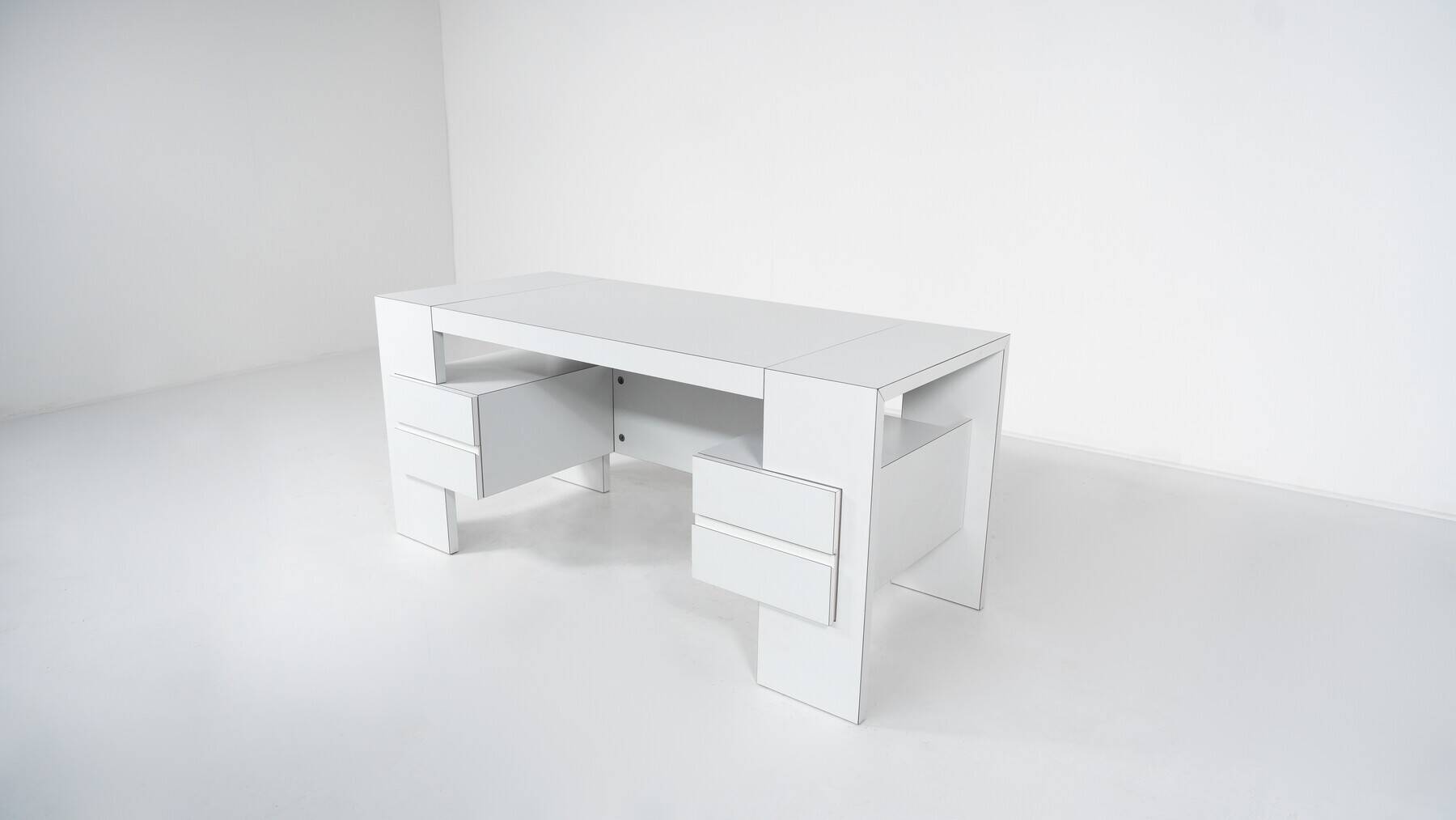 Mid-Century Modern Desk by Wim Wilson for Castelijn, 1960s