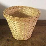 Paper wicker basket