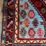 Handmade Samarkand wool rug, circa 1970 Khotan