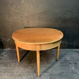 Former Louis XVI-style half moon table 19th century