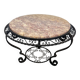 Table basse fer forgé