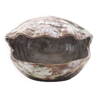 Ceramic shell emptier by Kostanda, Vallauris, 1960s