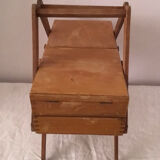 Worker, former sewing box