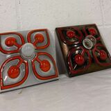 Vintage lava wall lamps