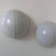 Pair of metal and opal perspex wall lights, Germany 1970
