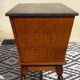 Furniture on wheels, oak and black