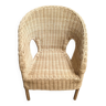 Children's rattan armchair