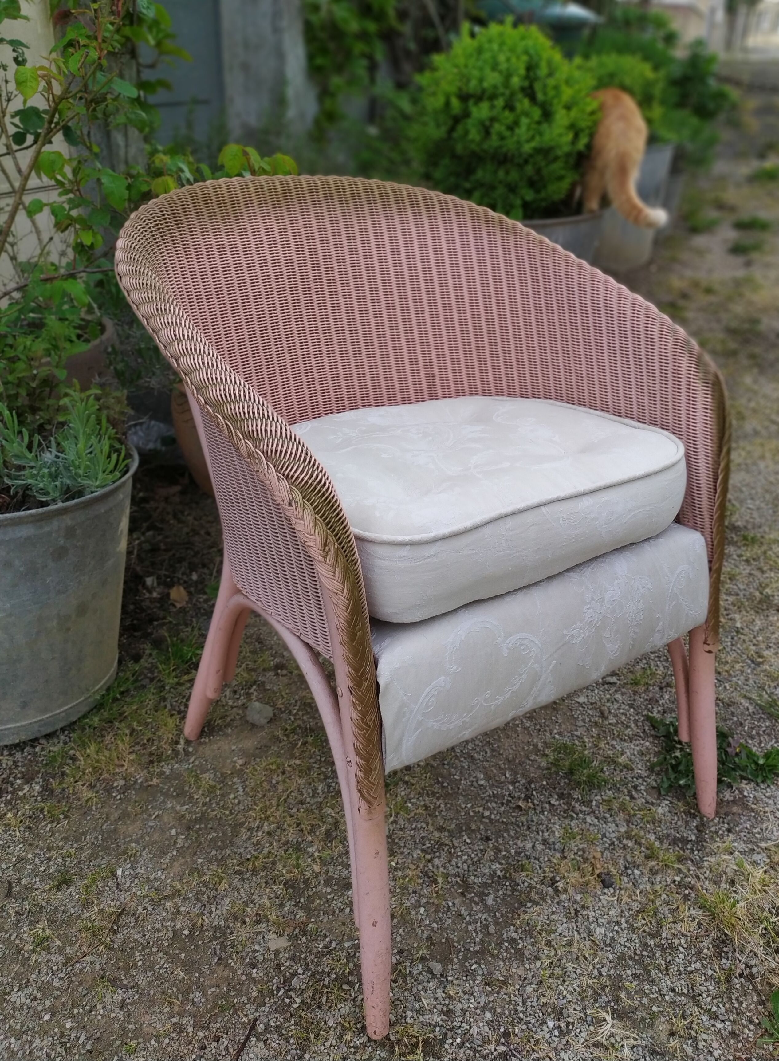 Lloyd loom chair