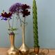 Antique brass candlestick (B3)