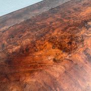 Commode en bois de burl vintage