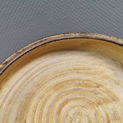 Large ceramic dish by Jette Hellerøe, Denmark, 1970s.