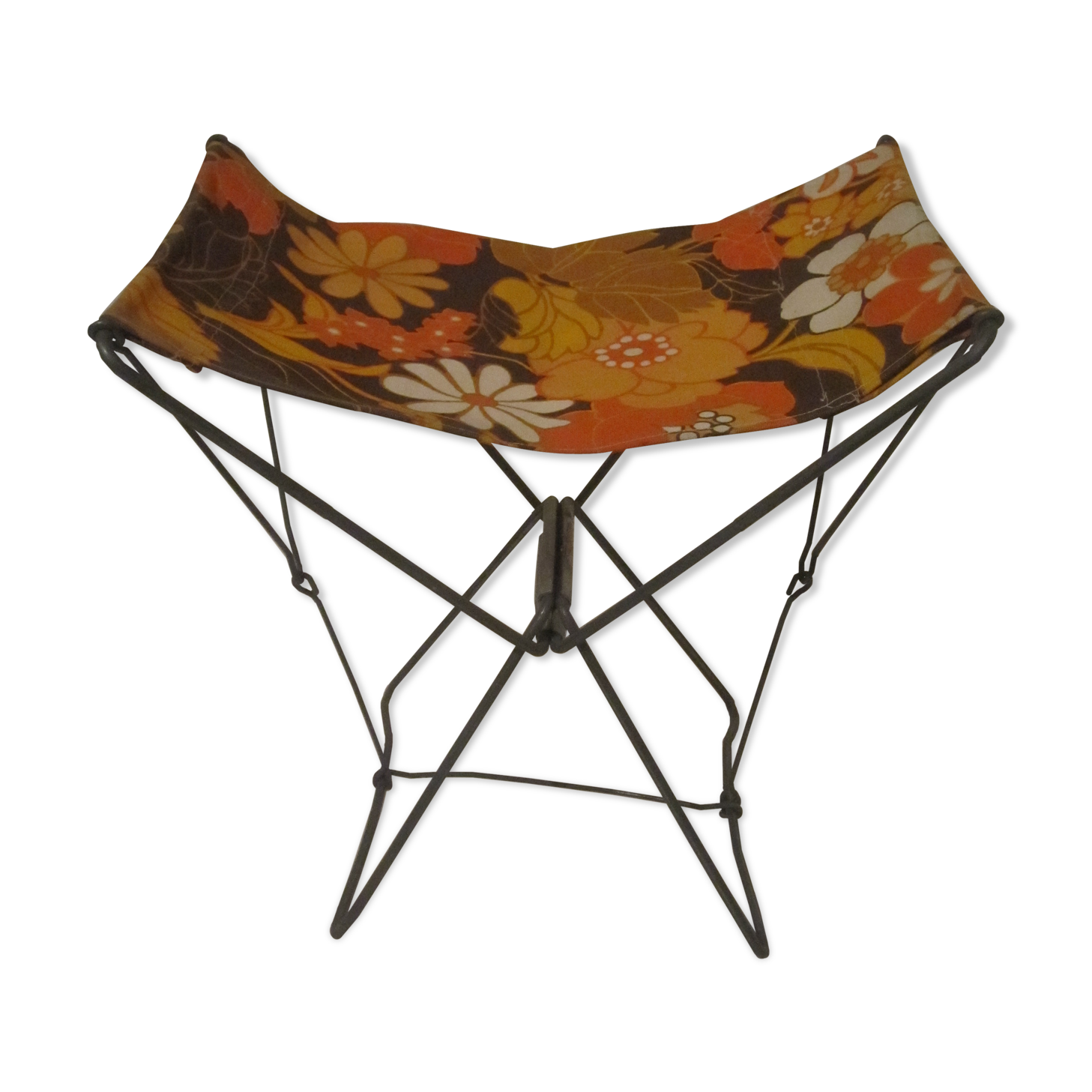 stool camping folding vintage
