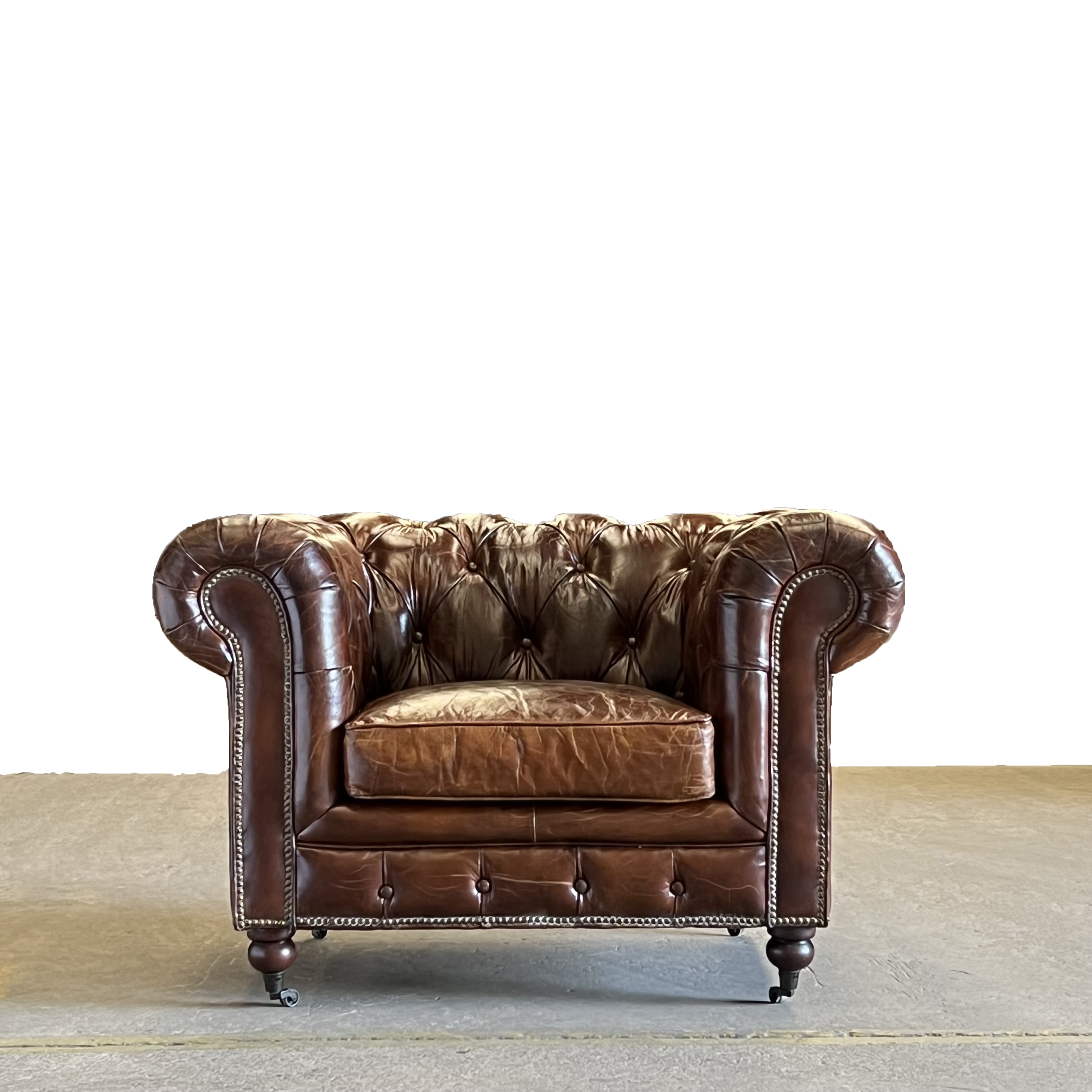 Chesterfield armchair