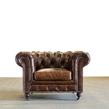 Chesterfield armchair