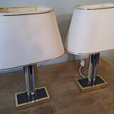 Paire de lampes art déco