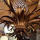 Lustre Ananas - Hans Kögl 1970 - Hollywood Regency