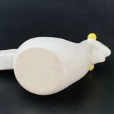 Pair of vintage roosters trinket bowls 1950