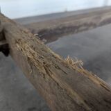 Solid oak farmhouse table