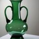 Vintage mouth-blown Etruscan style Empoli amphora vase