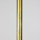 Minimal mid-century brass & marble lamp
