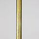 Minimal mid-century brass & marble lamp
