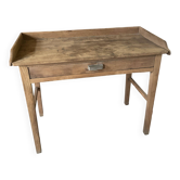 Wooden workshop desk