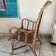Rattan armchair