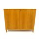 Scandinavian elm cabinet Sweden 1960