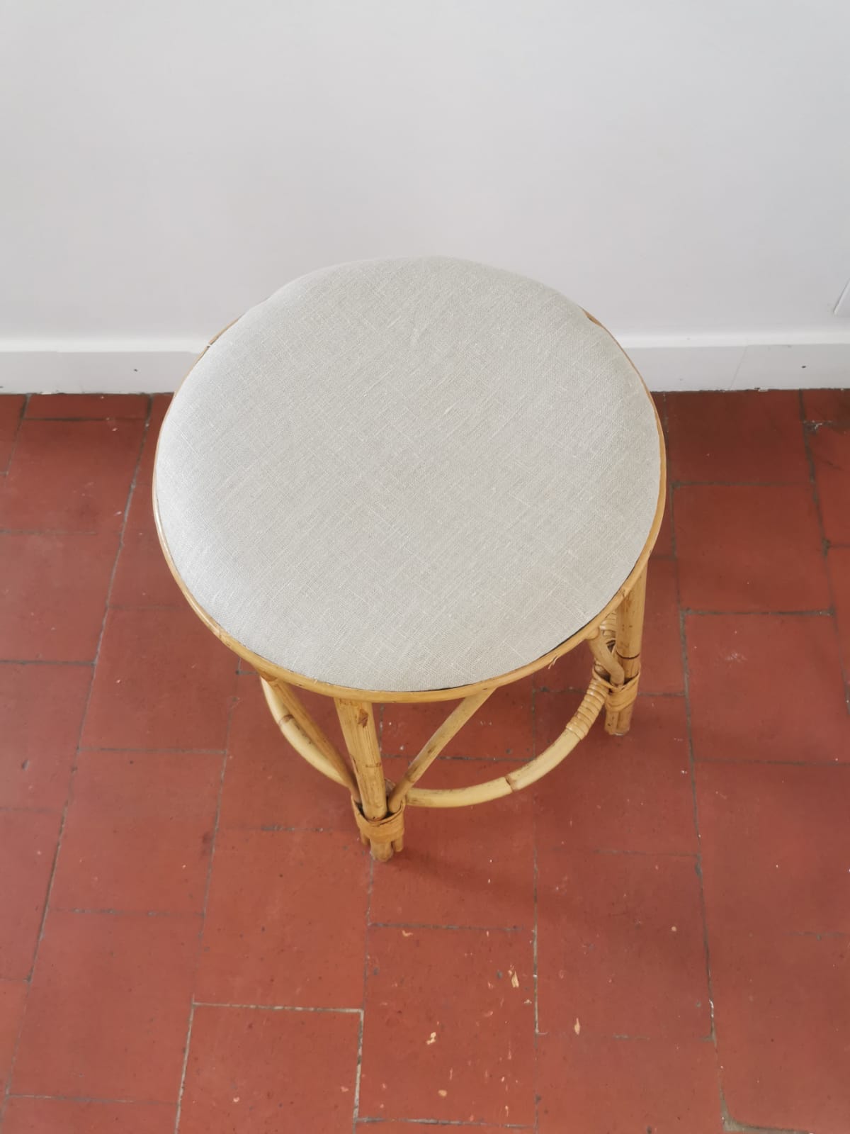Rattan stool