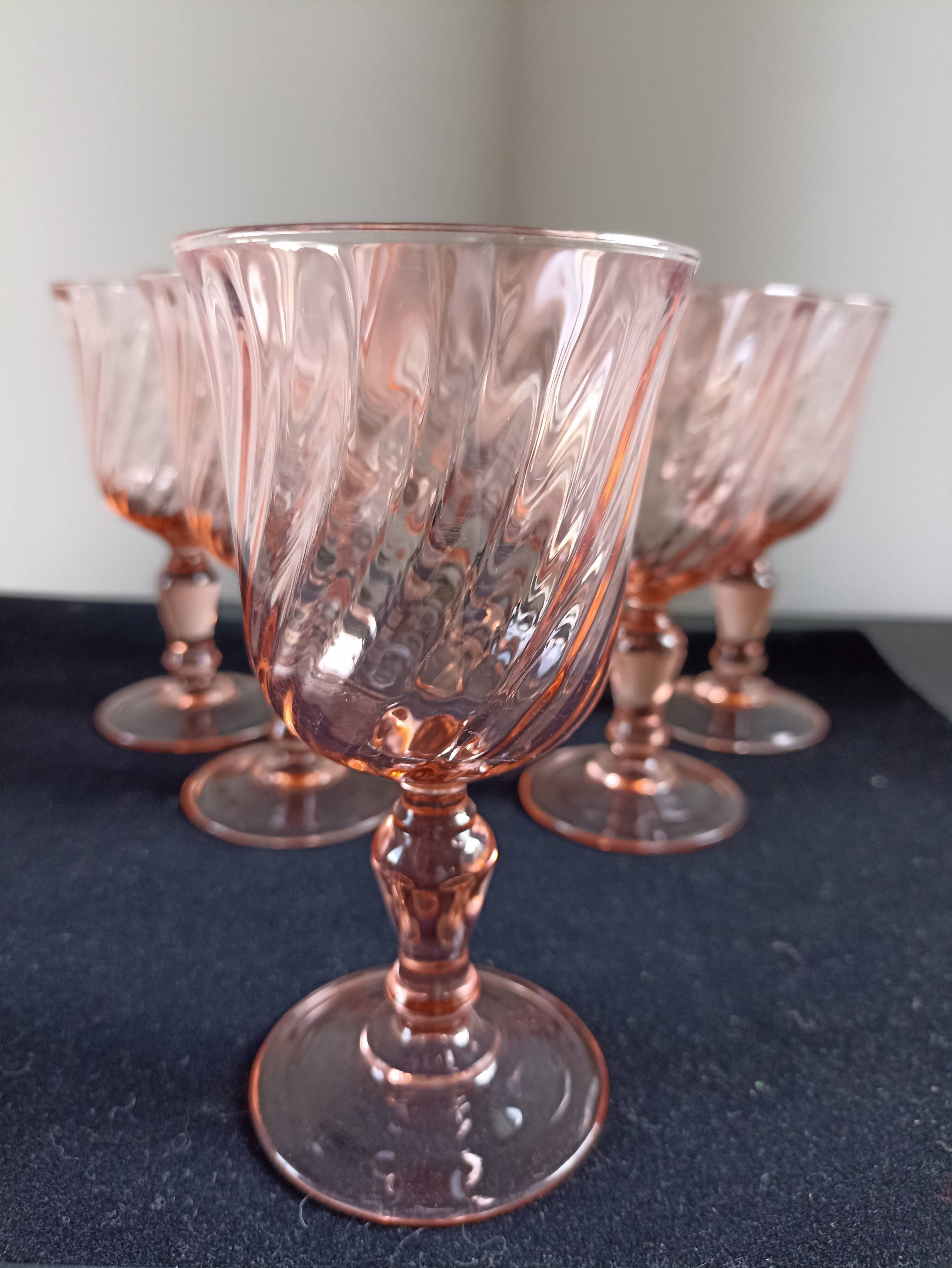 Rosaline red wine glasses