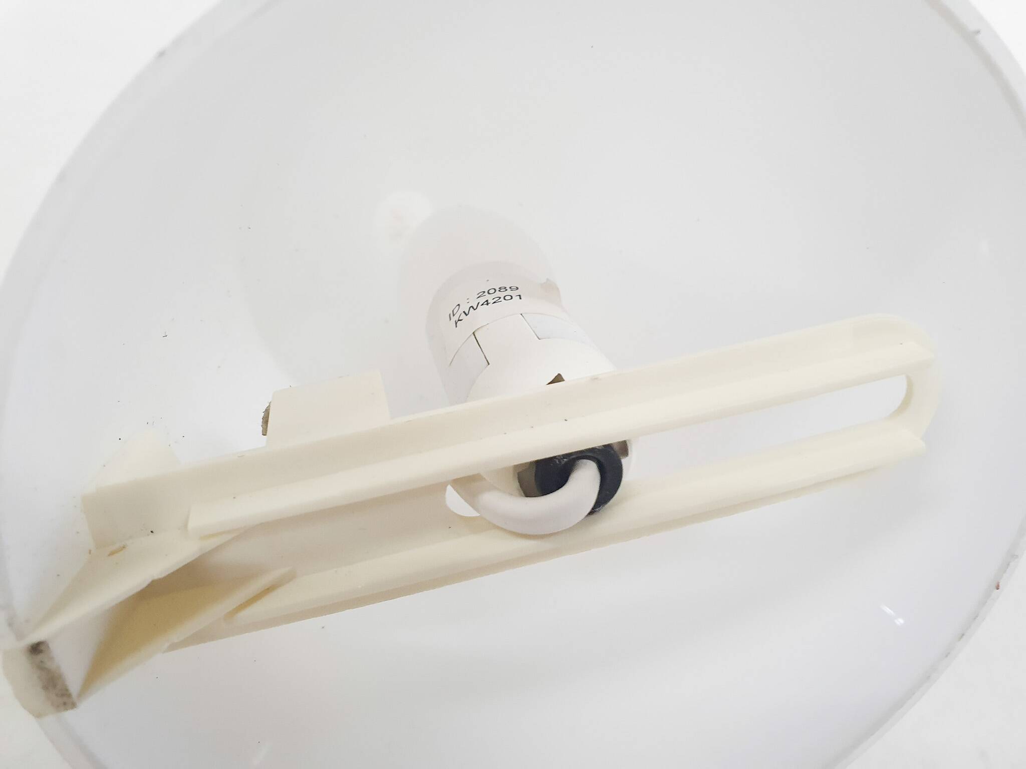 Milk glass lights by Wofi Leuchten, Germany