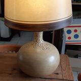 Lampe en grés vintage des années 60
