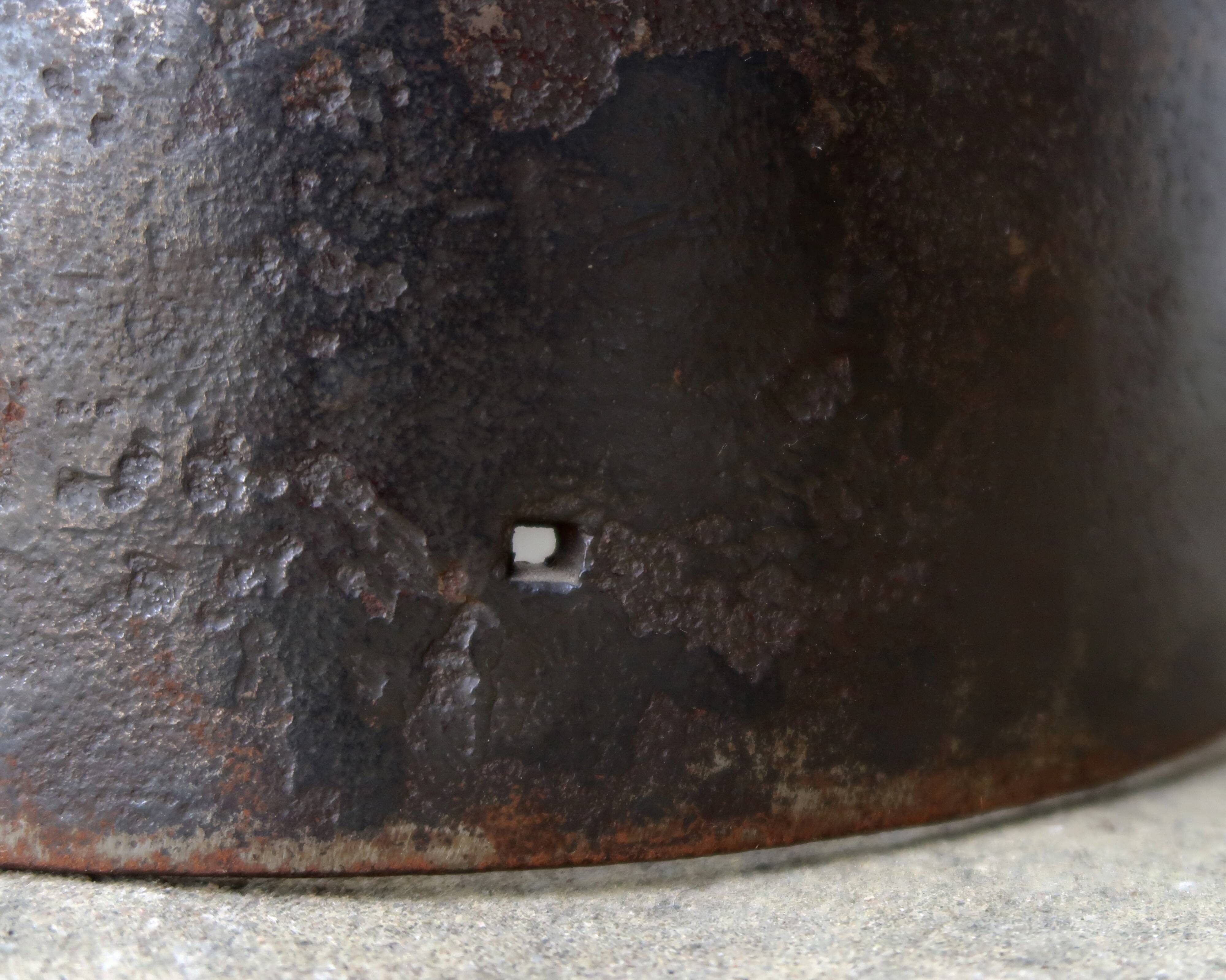 Impressive wrought iron candlestick by Leopold Gest, 1950s.