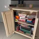 Solid wood sideboard made artisan