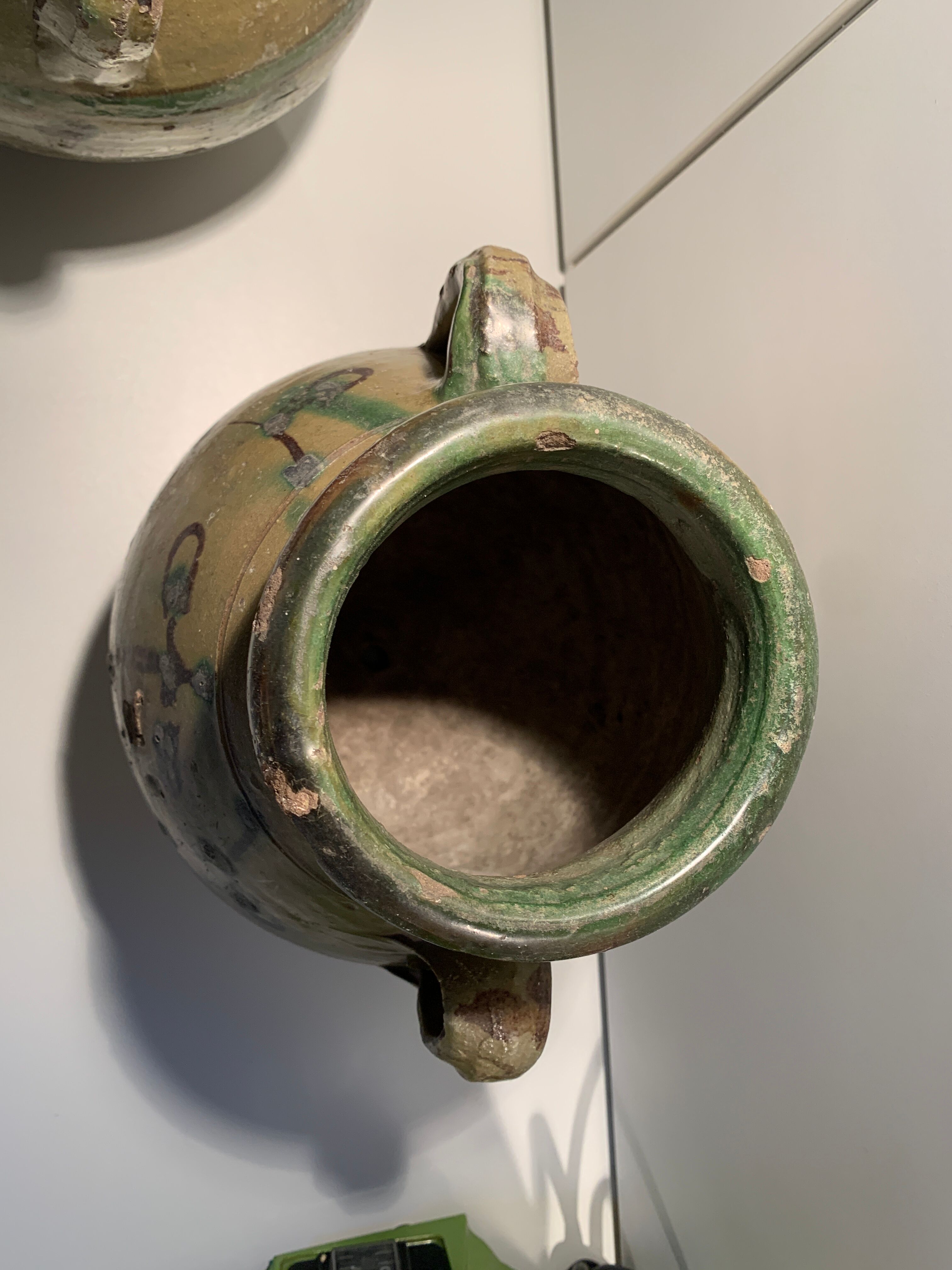 Pair of eared jars beginning. XX° North Africa