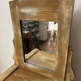 Meuble d'entrée console patinée