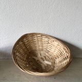 Set of 3 woven wicker baskets