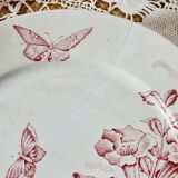 Set of 14 deep flat and dessert plates with defect FT Jasmins Badonviller