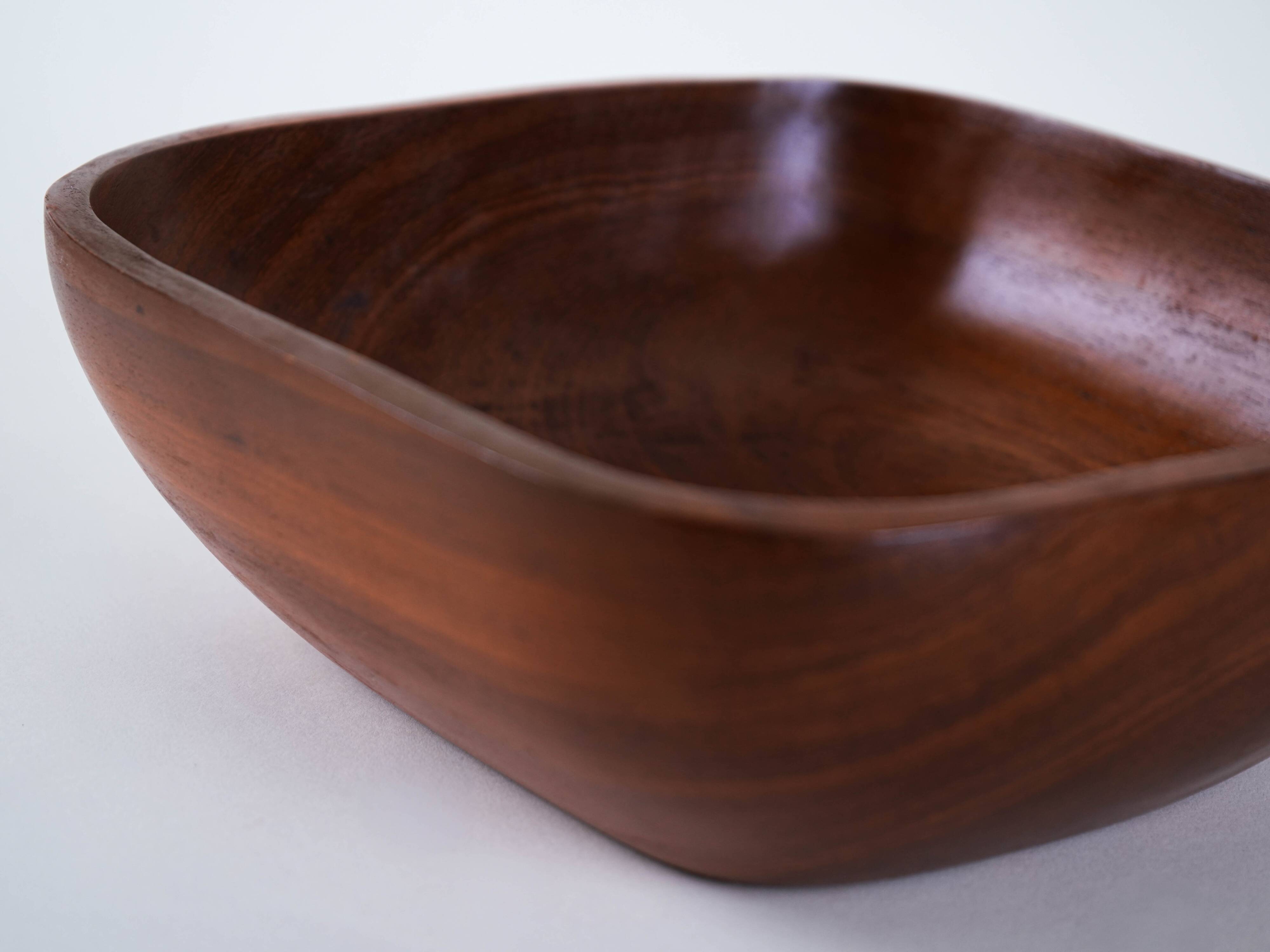 Teak bowl, Danish design, 1960s, made in Denmark