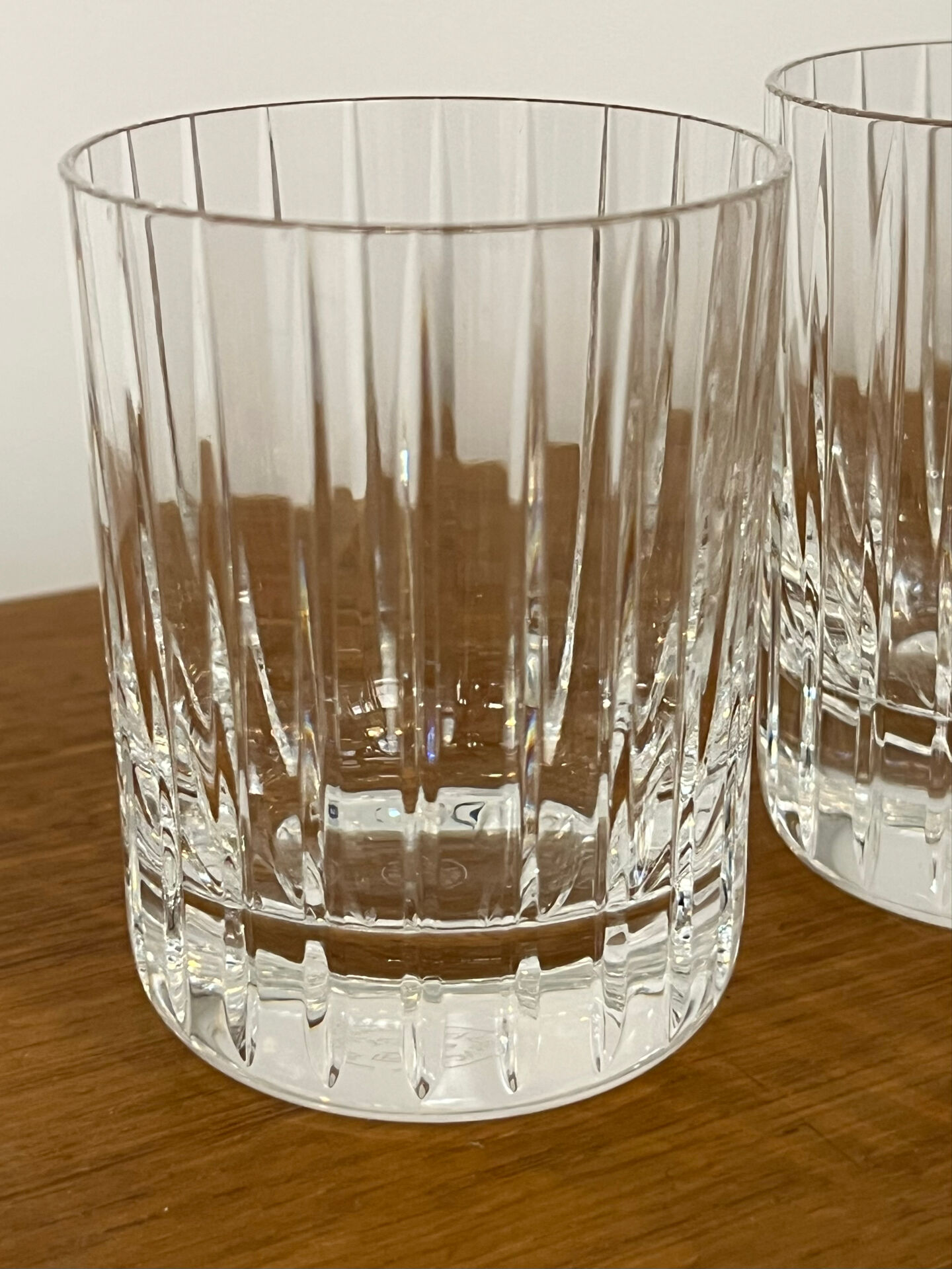 Set of 5 Harmonie goblets signed by Baccarat
