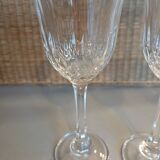 4 antique stemmed glasses