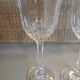 4 antique stemmed glasses
