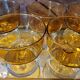 7 coupes à Champagne ou à dessert 70's