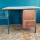 Bureau fer et bois