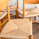 Ensemble de 6 chaises CH36 de Hans J. Wegner en chêne, corde danoise